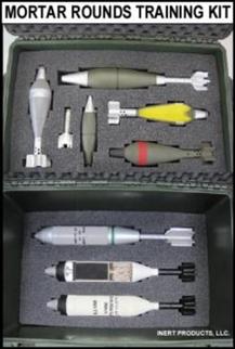 Inert, Replica Mortar Rounds Training Kit