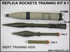 Inert Replica Rockets Training Kit