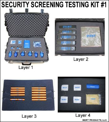 Inert, X-Ray Screening & Testing Kit #1